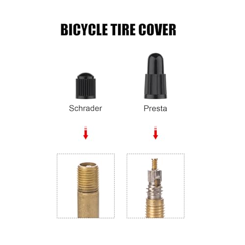 19-Piece Bicycle Valve Adapter Set for Presta & Schrader