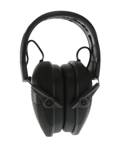 Walker's Razor Tacti-Grip Shooting Earmuffs - One Size, Black