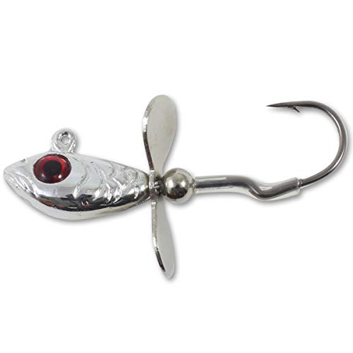 Whistler Jig Fishing Lure - Glow / 1/4 Oz
