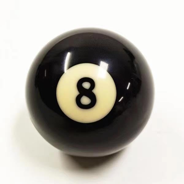 Replacement Billiard Ball #8 - 2-1/4" Regulation Size