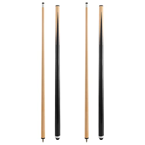 58" Pool Cue Sticks Set - 2-Piece, 17/18/20 oz, 13mm Tips