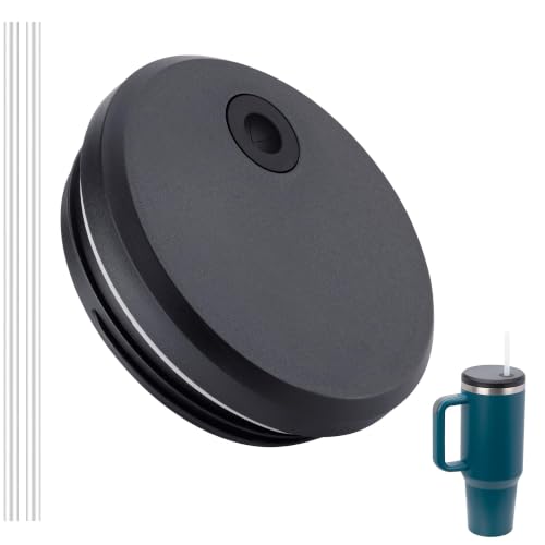 40 oz Tumbler Lid Replacement for Stanley Quencher - Black