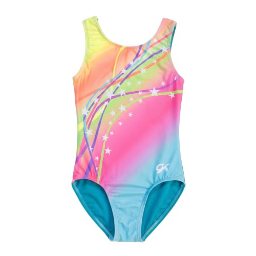 Girls' Colorful Gymnastics & Dance Leotard - Activewear Outfit