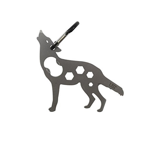 Multi-Tool Carabiners - Stainless Steel - Wolf Variation