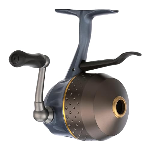 Pflueger President Spincast Reel, Size 6U Fishing Reel, Right/Left Handle Position, Aluminum Spool, Dial Drag System