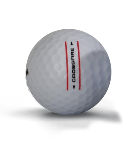 Nitro Crossfire 45 Pack Golf Balls - Pure Spin Technology, USGA Approved