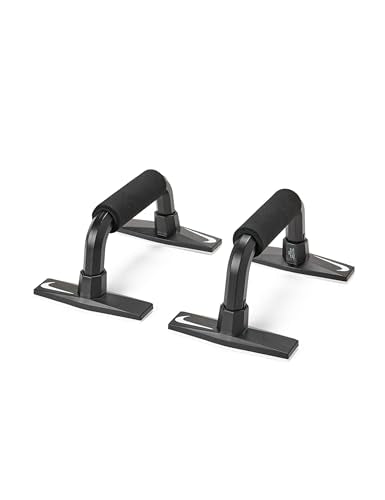 Push Up Grip Handles - Unisex Adult - X Small - Black/White