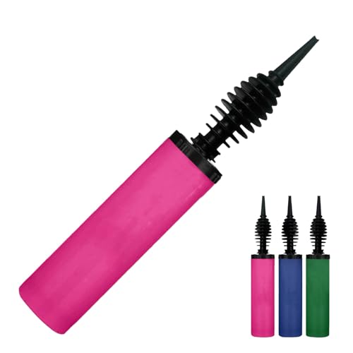Dual-Action Balloon Hand Pump - Portable Air Inflator for Latex & Foil - Wine