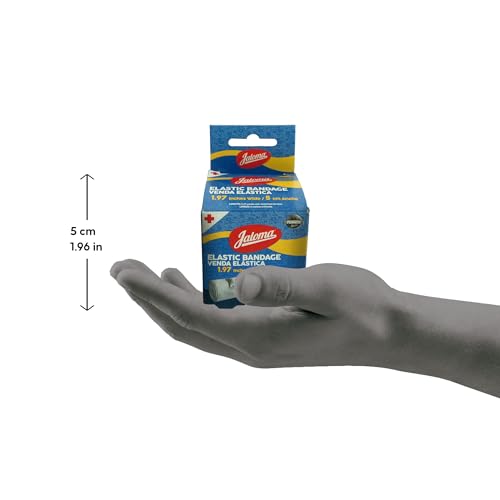 Elastic Bandage 1.97" - Comfortable Stretch Wraps, 6-Pack - White