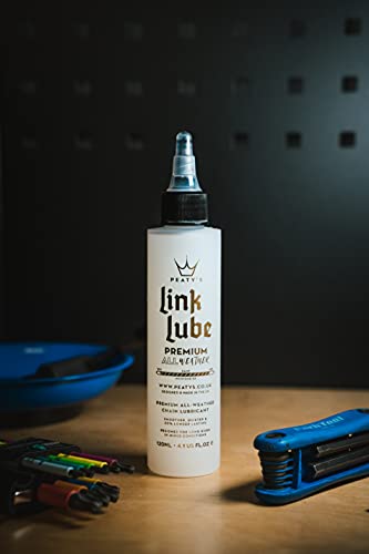 Peaty's LinkLube Wet Weather Bicycle Chain Lubricant 120mL All-Weather Premium