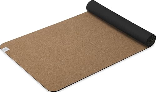 Cork Yoga Mat - Eco-Friendly Non-Slip 5mm Exercise Mat for Yoga & Pilates
