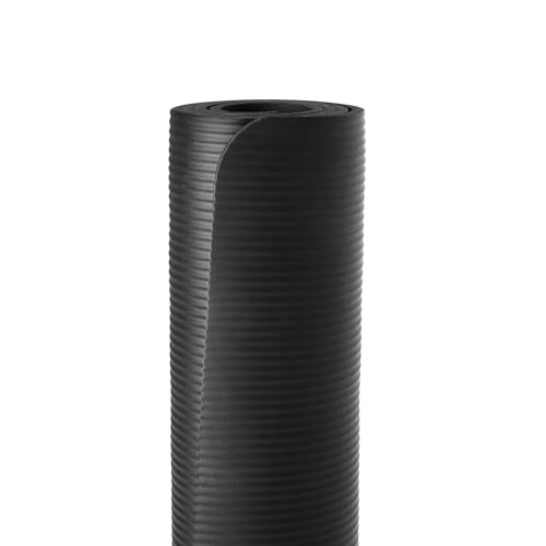 Extra Thick Yoga Mat with Carrying Strap - 1/2 Inch NBR Foam