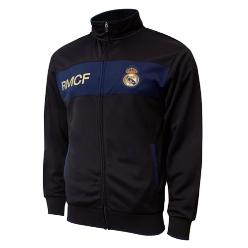 Officially Licensed Real Madrid Soccer Fan Pack - Jersey, Jacket, Ball & More - Medium