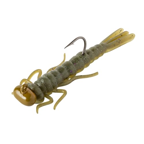 LIVEFLEX™ Creek Creature Soft Plastic Lure - 1.875" Siren Nymph
