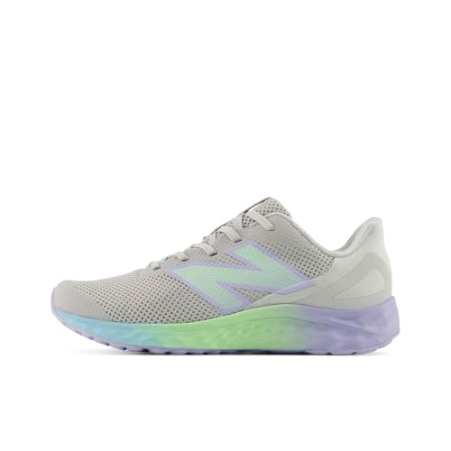 New Balance Kid's Arishi Lace Running Shoe - Big Kid Grey Matter/Daybreak