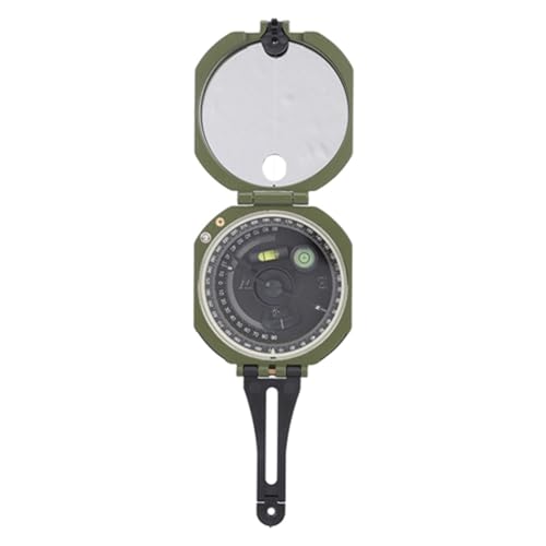 Professional Lensatic Compass with Fluorescent Display and Declination Adjuster