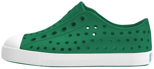 Native Shoes Unisex Jefferson Toddler Sneakers Hunter Green White 9 Medium