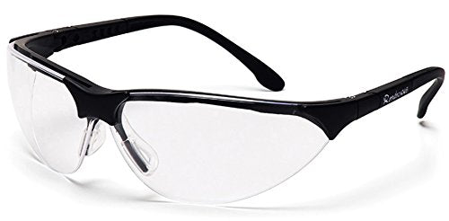 Rendezvous Safety Glasses - Clear Anti-Fog Lens with Black Frame