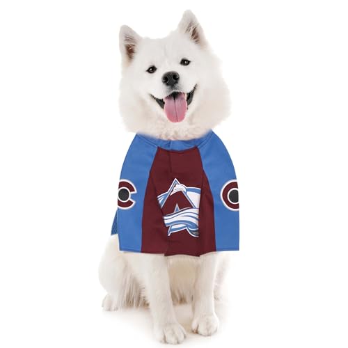 NHLPA Dog Jersey - Nathan MacKinnon, Colorado Avalanche - Large