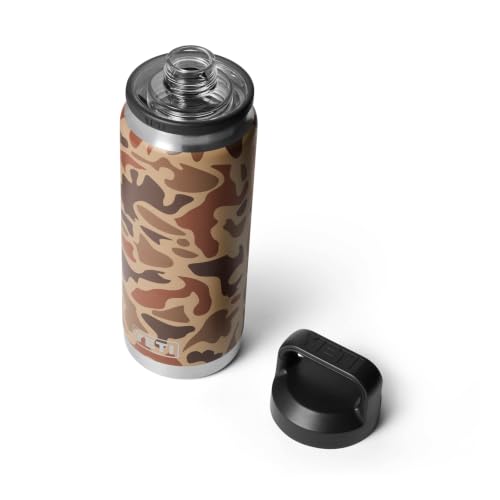 YETI Rambler 26 oz Insulated Stainless Steel Water Bottle with Chug Cap - Wetlands Camo
