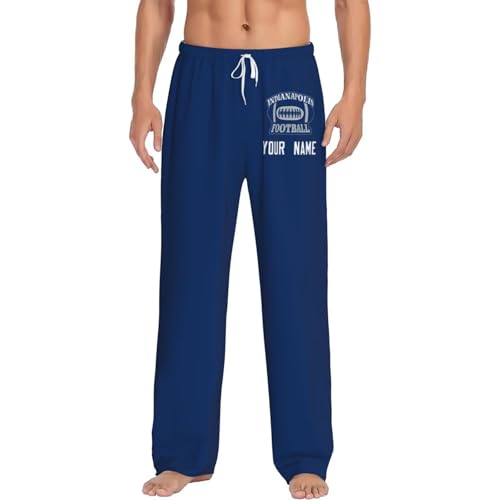 Personalized Pajama Pants with City Name - Indianapolis