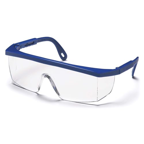 Safety Eyewear with 3.0 IR Filter Lens - Black Frame & Blue Frame/Clear Lens