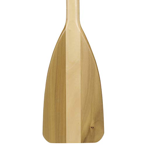 Wooden Canoe Paddle - Ergonomic Grip, 2.5 Feet, Premium Wood