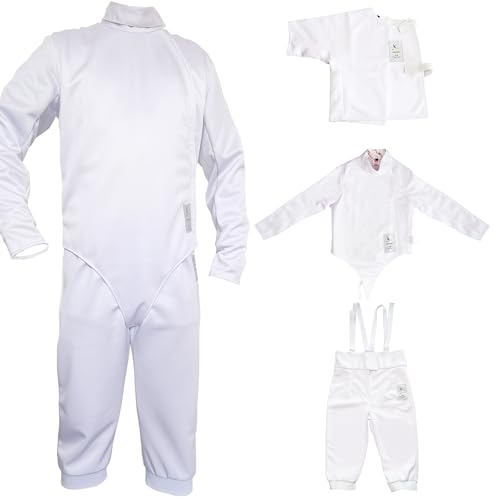 350N Fencing Uniform Suit - Unisex Pants, Jacket & Vest Set