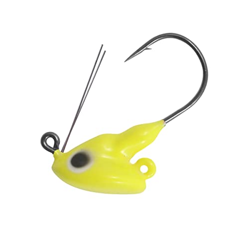 Weedless Stand-Up Fireball Jig - 1/4 Oz Sunrise