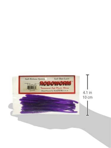 Roboworm 6-Inch Straight Tail Worm Bait - Folkestad Special