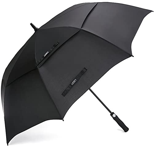 Windproof Golf Umbrella - Auto Open, Extra Large Canopy, Waterproof