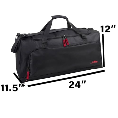 Lightweight Canvas Duffle Bag for Travel, Gym & Sports