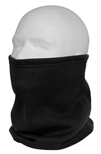 Rothco ECWCS Poly Neck Gaiter Black - Cold Weather Face Cover