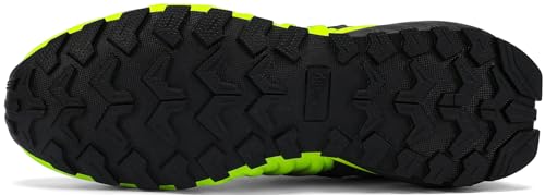 Kricely Men's Walking Shoes Fluorescent Yellow Lightweight Breathable Non Slip Gym Sneakers