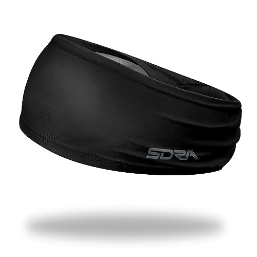 Lightweight Spandex Workout Headband - Black