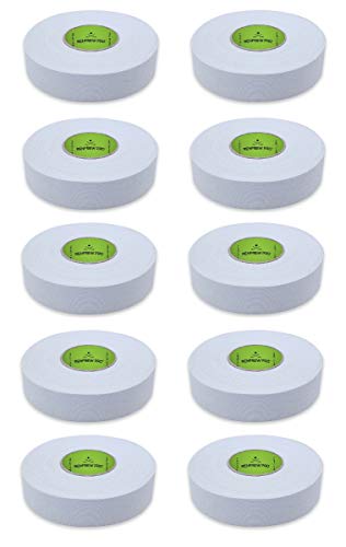 Renfrew Pro-Blade Hockey Stick Tape 10-Roll White Grip for Ice & Field Hockey