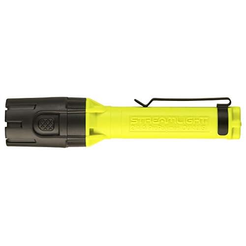 Streamlight 67750 Dualie 2AA 175-Lumen Dual Beam Flashlight w/Pocket Clip and Magnetic Base, Clear Retail Packaging, Yellow