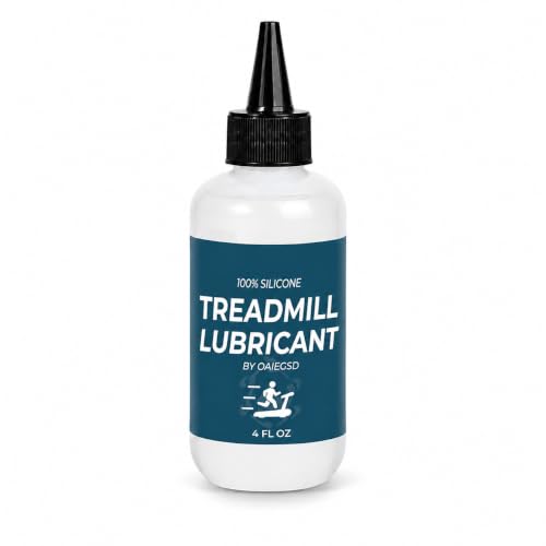 4oz Silicone Treadmill Belt Lubricant - Reduces Friction & Noise