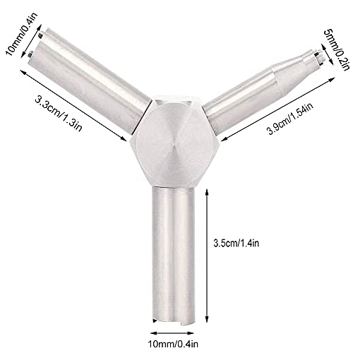 Jadeshay Stainless Steel Airsoft Valve Key for KSC/WA Gas Magazines – Universal Removal Tool