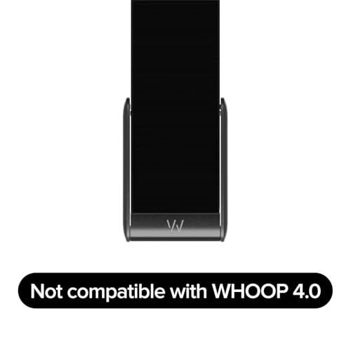 WHOOP 5.0 CoreKnit Fitness Band Jet Black - Comfortable, Adjustable Workout Strap