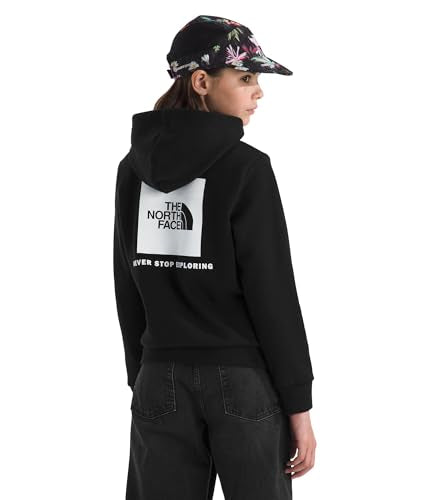 Kids' Logo Box Logo NSE Pullover Hoodie - Large / Tnf Black