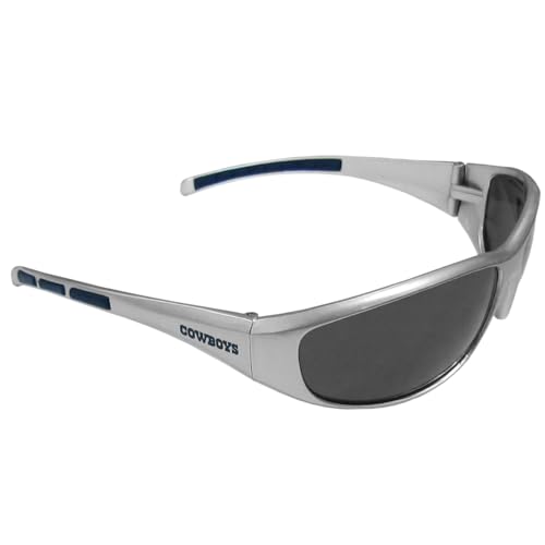 Dallas Cowboys Men's Wrap Sunglasses - Grey