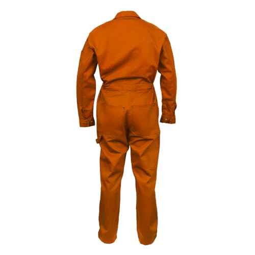 Just In Trend Classic Safety Work Coverall - Long Sleeve - 100% Cotton - 7 oz