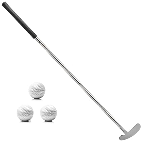 Golf Putter Set - 33" Two-Way Putter with 3 Balls - Indoor/Outdoor Use