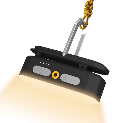 BougeRV AL01 Movable Area Light Lantern, 3200mAh USB-C Rechargeable, 5 Brightness Modes