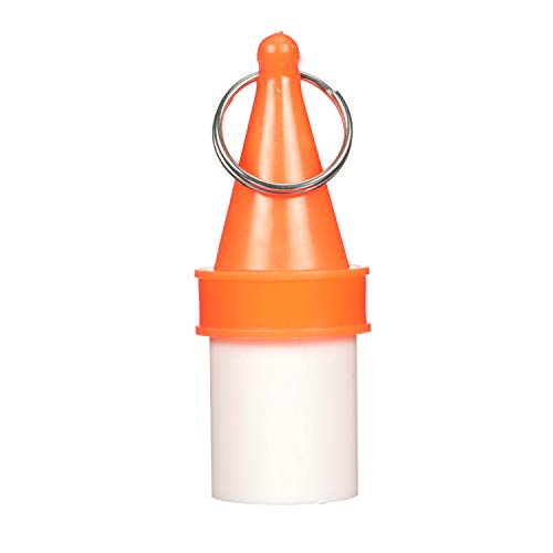 Floating Key Buoy - 1 7/64 x 2 51/64 Inch Marine Keychain