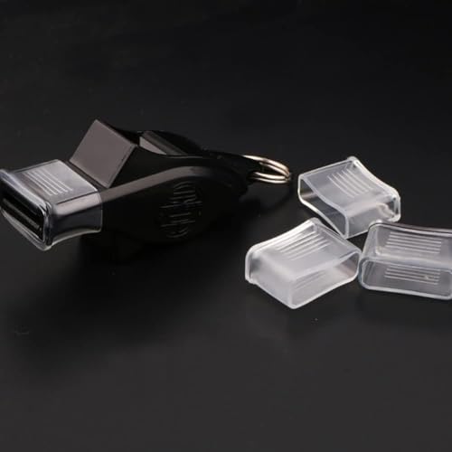 20 Pcs Clear Mouth Covers for Sports Whistles - Cushioned Grip