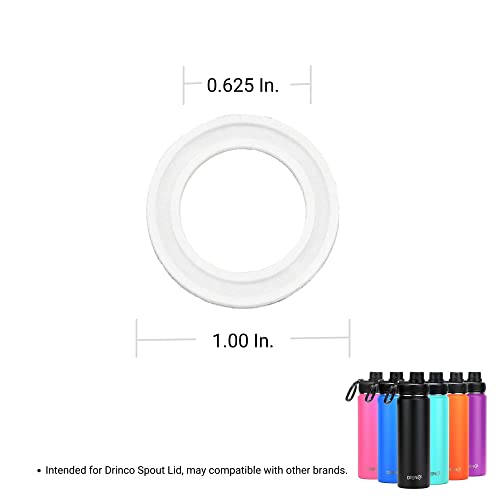 Silicone Gasket Replacement for Stainless Steel Water Bottle - 3-Pack