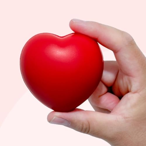 Hand Grip Strengthener Ball - Heart Shaped Finger Trainer