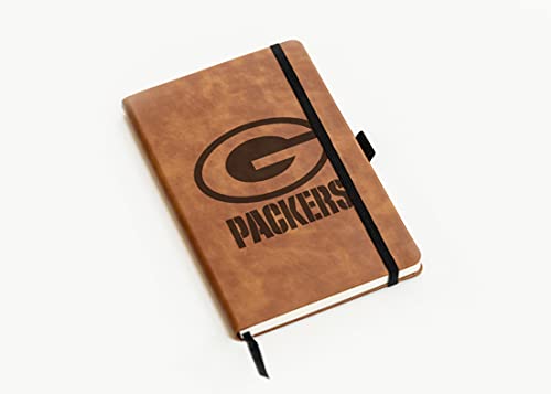 Green Bay Packers Laser Engraved Notepad - 80 Pages